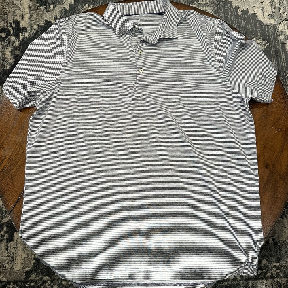 Johnnie-O Men's Grey Polo Shirt